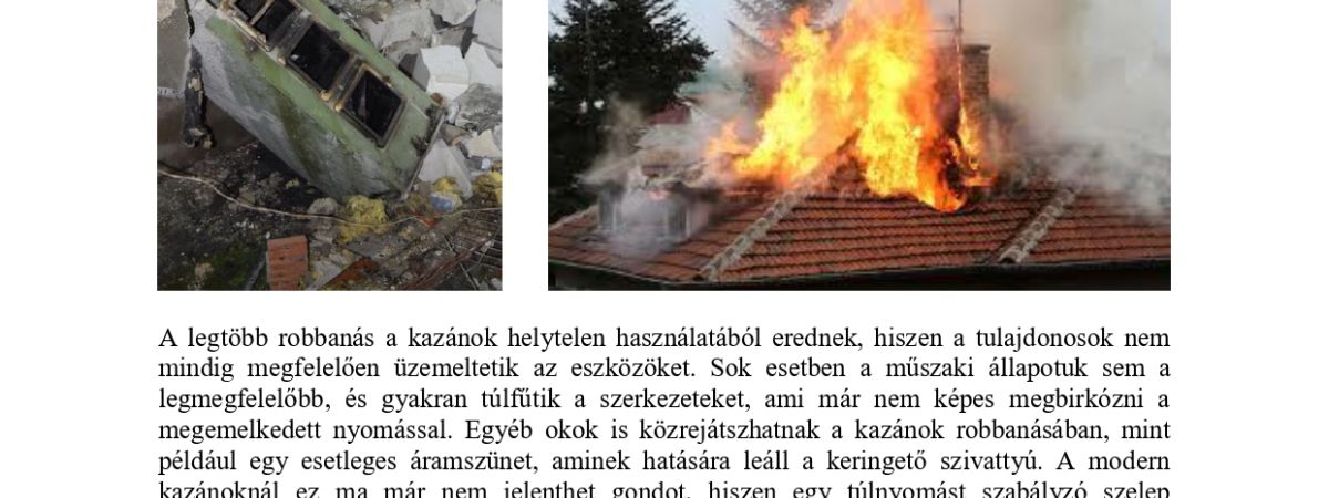 A fűtési időszak veszélyei